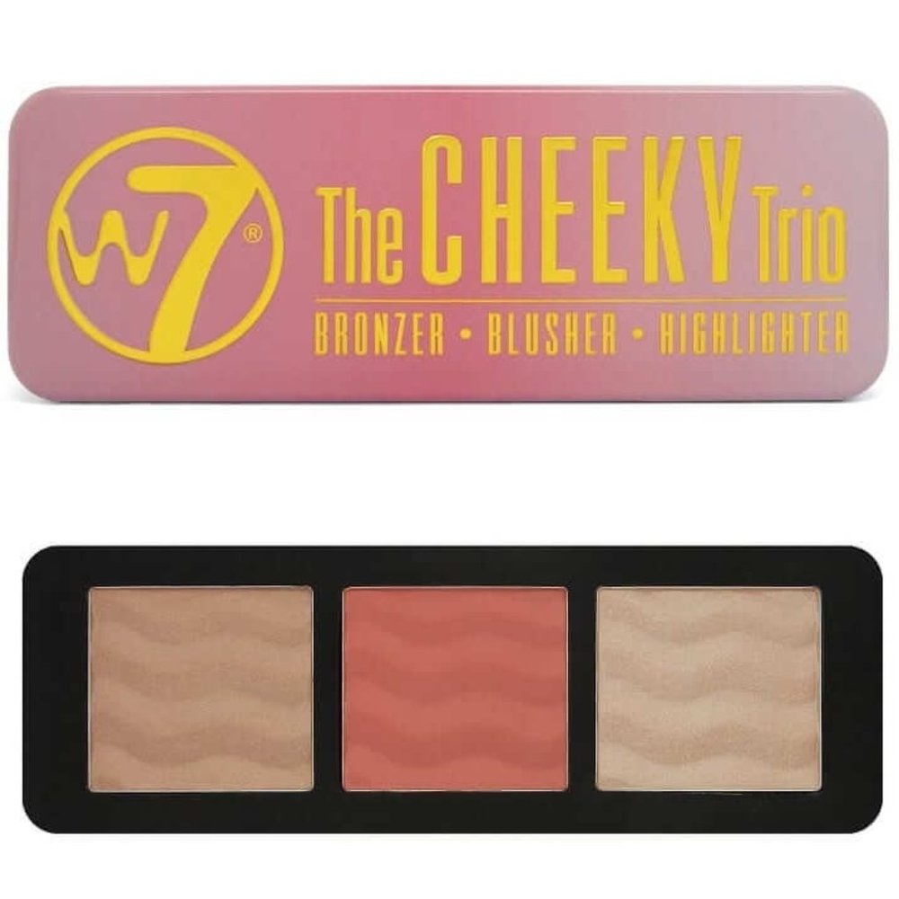 FWP W7 The Cheeky Trio Bronzer Blusher Highlighter